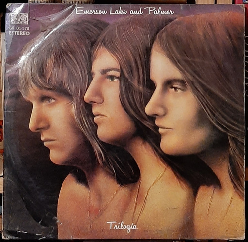 Disco Lp Emerson Lake And Palmer Trilogía Atlantic #5946