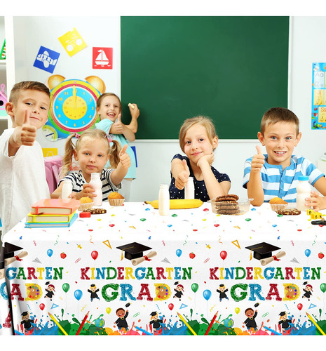 Mantel De Plastico Para Mesa Rectangular Diseño Graduacion