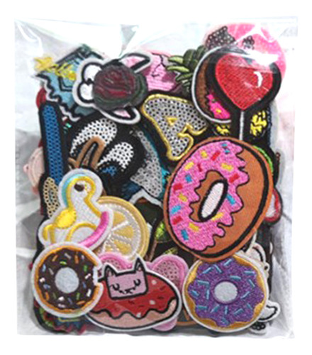 Parche Bordado De 50 Piezas, Bonito Dibujo Animado, Seguro,