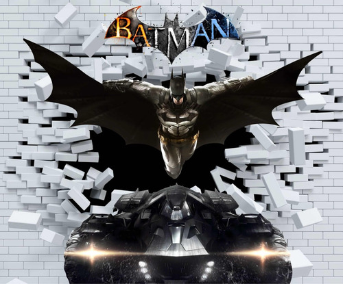 Papel De Parede Batman, Batmóvel L 2.50x2.50 A. Ref:601