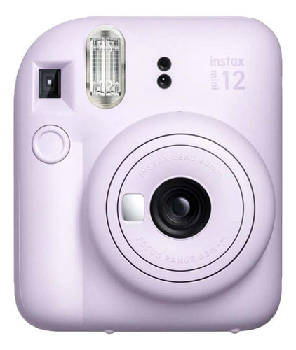 Câmera Instax Mini 12 Lilás Com Filme De 10 Poses