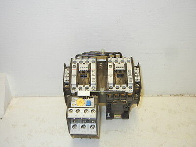 Ge Cr7za 10 Used Reversing Contactor With Cr7g1xj Overlo Ssd