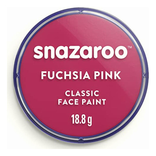 Snazaroo Pintura Facial Rosa Fucsia 18 Ml