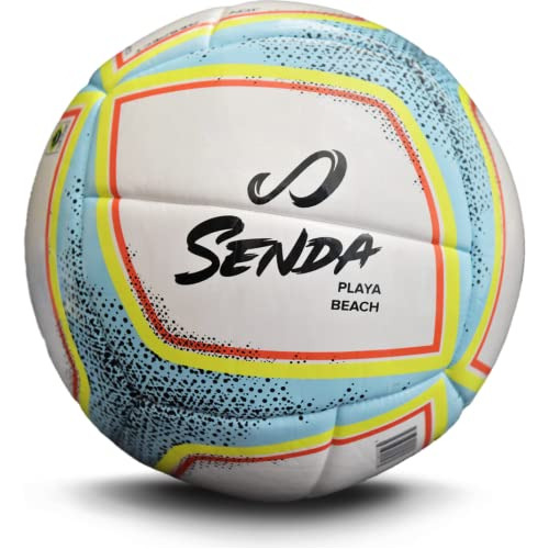 Senda Playa Beach Soccer Ball, Fair Trade Certified, White/b