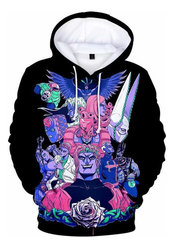 Jojo's Bizarre Adventure Sudaderas Nuevo Estilo Abrigo Tenis