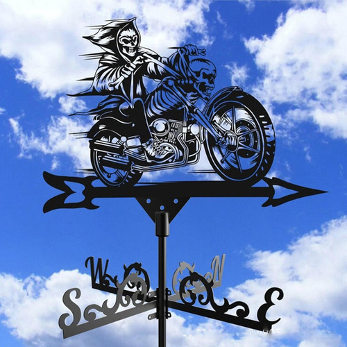 Roofs Weather Vane Retro Farm Scene Garden Stake Weathervane