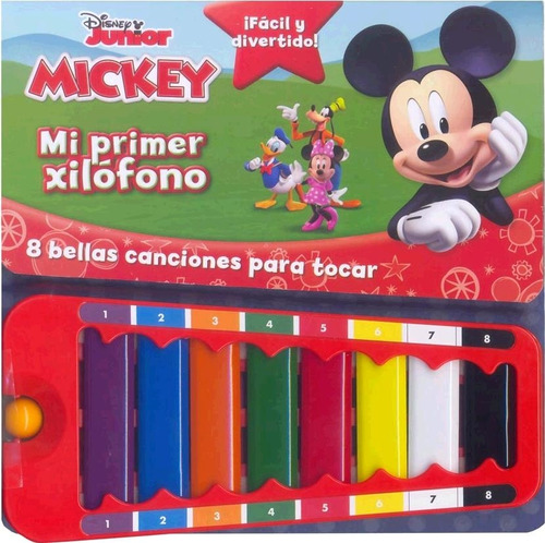 Libro Disney Junior-mickey-mi Primer Xilofon - Anonimo