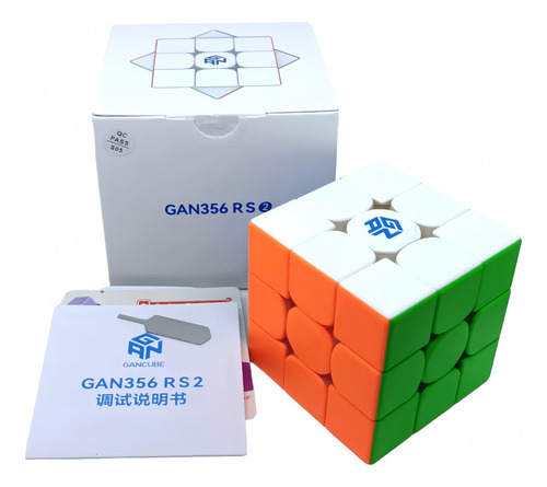 Gan 356RS 2 Cubo Mágico 3x3x3 Profesional Juguetes Lubricado