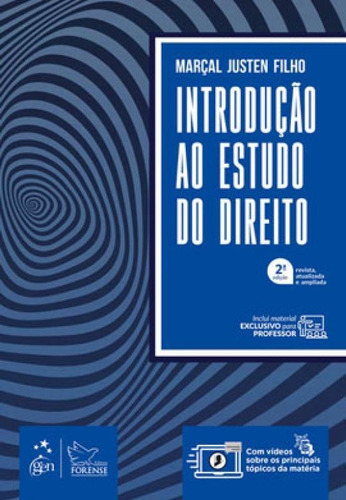 Introdução Ao Estudo Do Direito, De Justen Filho, Marçal. Editora Forense, Capa Mole Em Português