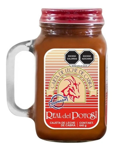 Cajeta Real Del Potosí De Leche De Cabra Quemada 640 G