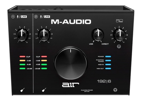 M-audio Air 192|6 Interfaz De Audio/midi Usb 24/192 