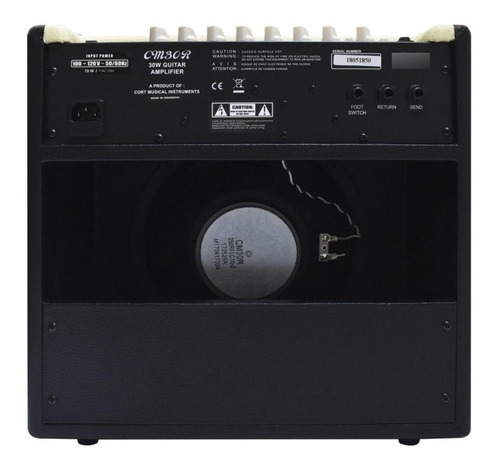 Imagen 4 de 5 de Amplificador De Guitarra Eléctrica 30w Cort Cm30 Oferta$185