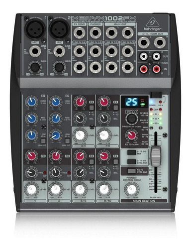 Mezcladora Behringer Xenyx 1002fx Con Efectos Digitales