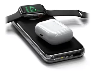 Cargador Inalámbrico Power Bank iPhone AirPods Apple Watch