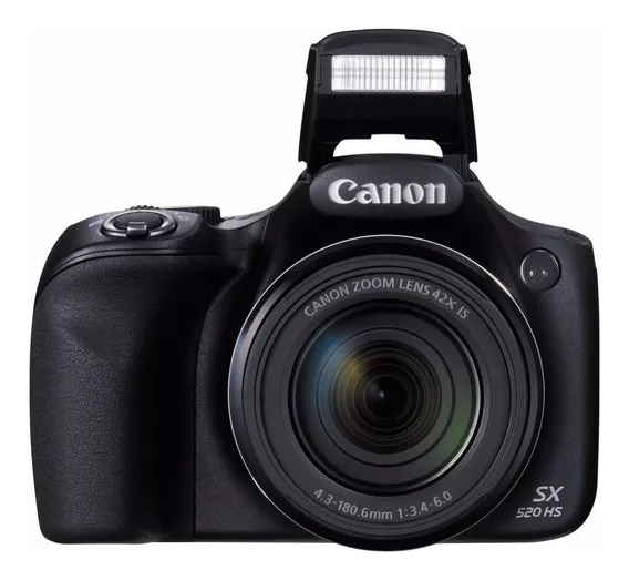 Canon PowerShot SX SX520 HS compacta color negro