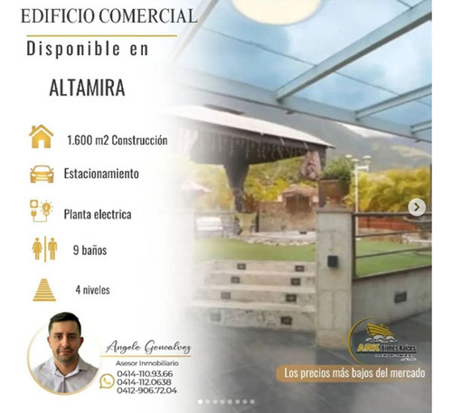 (#5018) Edificio Comercial De 1600m2 En Altamira