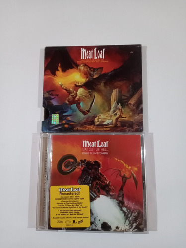 Meat Loaf - Bat Out Of Hell & Bat Out Off Cds