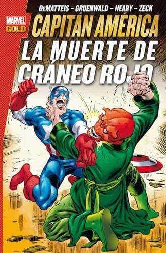 Capitan America La Muerte De Craneo Rojo Marvel Goldasd