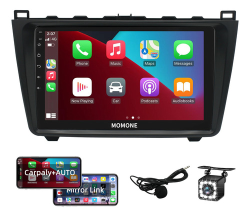 Estéreo 2+32gb Carplay Auto Cámara Para Mazda6 2008-2014 Gps