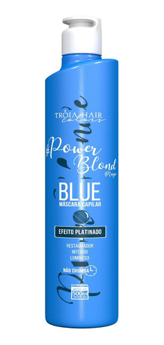 Matizador Magic Power Blond Blue Tróia Hair Platinado 500ml