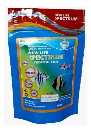 New Life Spectrum Tropical Regular Pellets 100g Marinho Doce