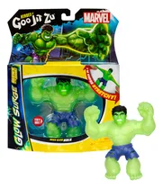 Comprar Goo Jit Zu Glow Surge Marvel Elástico Hulk Figura Estirable