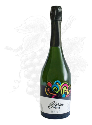 Vinho Espumante Brut Buria - 720ml - Casa Da Arvore