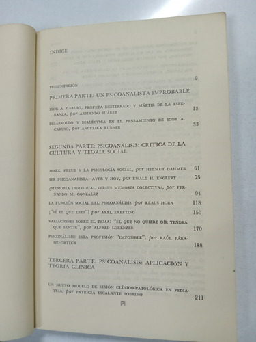 El Psicoanálisis Como Teoría Crítica Y La Crítica... Englert (Usado)
