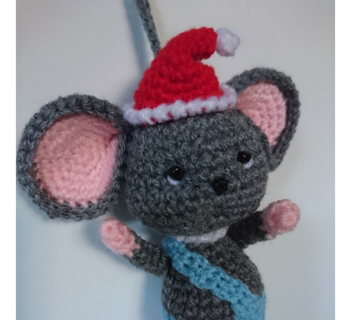 Adornos Navideños Tejidos Amigurumi Al Crochet Grandes