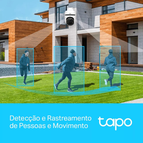 Câmera Externa 360° Wi-fi Tp-link Tapo Tc40 1080p Full Hd