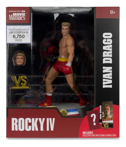 Mcfarlane Toys Ivan Drago (rocky Iv) 6in Figura