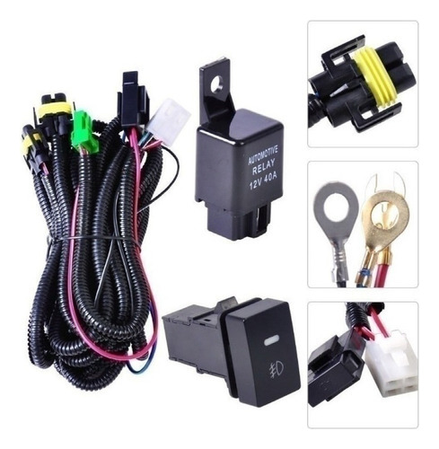 Neblineros Cableado Kit Completo