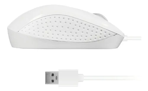 Mouse Macally Usb Con Cable Con 3 Botones Blanco Turbo