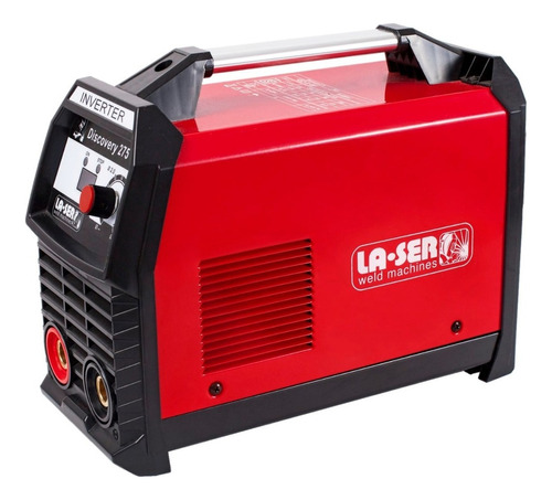 Soldadora Inverter La-ser Discovery 275 Roja 50hz 220v