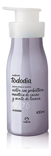 Crema Corporal Nutritiva - Natura Tododia - 400ml - Burzaco