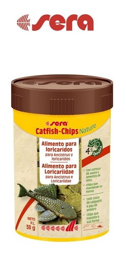 Ração Para Peixes De Fundo Catfish-chips Nature 38g Sera