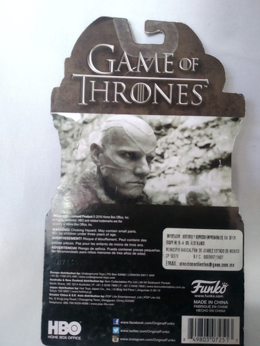 Styr Juego De Tronos Funko Game Of Thrones (Usado)