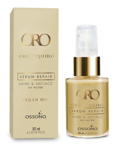 Oro Liquido Ossono Serum Argan X 30 Ml 