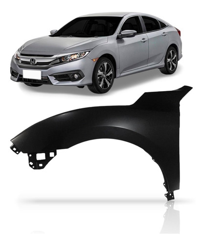 Paralama Honda New Civic 2017 2018 2019