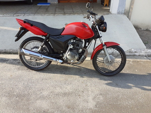 Imagem 10 de 10 de Moto Honda Fan 125 2011 Vermelha