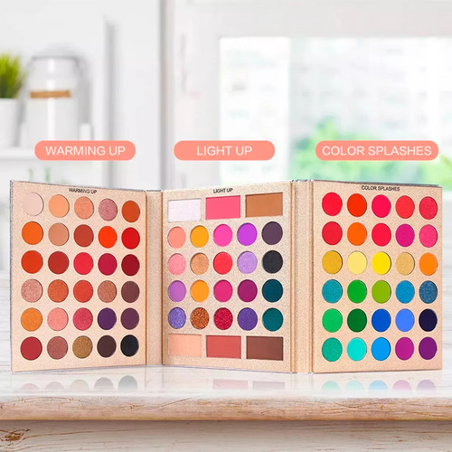 Paleta Sombras Maquillaje 30 Tonos Colores Multicolor Intens