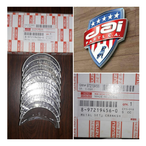 Conchas De Biela Y Bancada 4hg1 4hf1 Original Isuzu