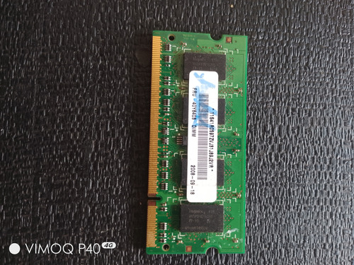 Memoria Ram Samsung Ddr2 1x8gb Para Notebook (Usado)