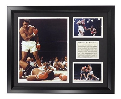 Legends Never Die Muhammad Ali V. Sonny Liston Collage De Fo