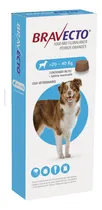 Comprar Pastilla antiparasitario para garrapata MSD Bravecto Comprimido mastigável Bravecto comprimido para perro de 40kg a 56kg color rosa