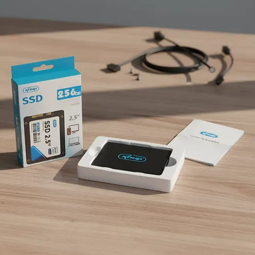 Ssd 256gb Sata 3 2,5 Knup Para Pc E Notebook Upgrade Rápido