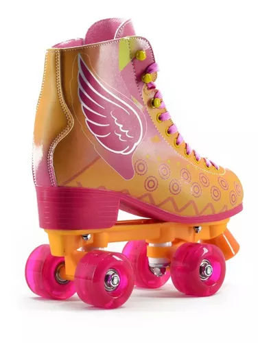 Patins Sou Luna Tradicional Quad Let's Skate 4 Rodas (36 BRA