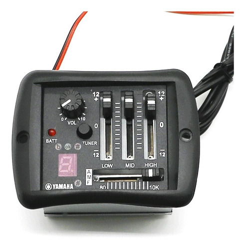 Imagem 1 de 10 de Captador Yamaha - Equalizador, Afinador - Violão Apx, Cpx