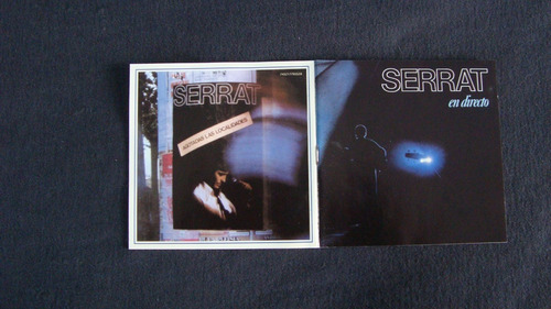 Joan Manuel Serrat Serrat En Directo 2 Cd´s