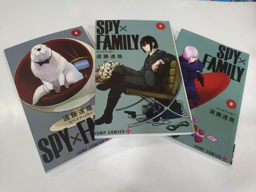 Set X 3 Manga Spy X Family, Español, Colección Libros 1 2 3